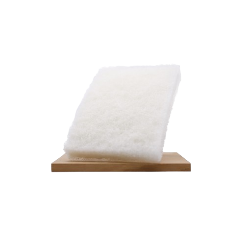 Pad for Scrubby - 9.5 x 15.5 cm - White / Piece Maker Mart
